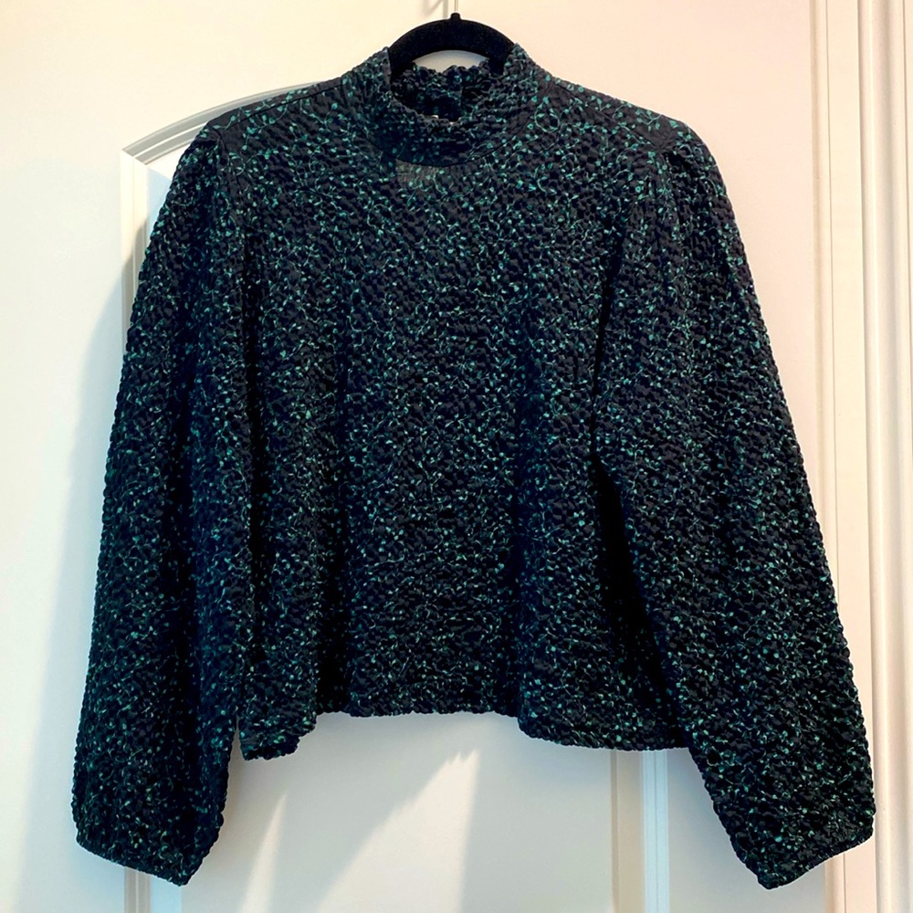 Zara Cropped Blouse
